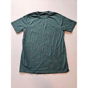 Caliville T Shirt Mens Medium Teal Green Cotton Blend Short Sleeve Basic Casual